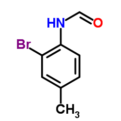 N-(2-Bromo-4-methylphenyl)formamide Structure