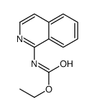 N-(1-Isoquinolyl)carbamic acid ethyl ester结构式