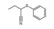 2-Phenylthiobutyronitrile结构式