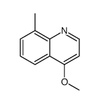 4-methoxy-8-methylquinoline Structure