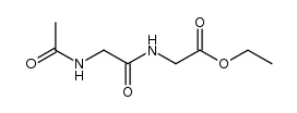 Ac-Gly-Gly-OEt结构式