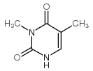 3,5-dimethyluracil Structure