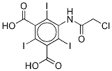 5-(2-ChloroacetaMido)-2,4,6-triiodo-isophthalic Acid Structure