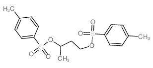 1-methyl-4-[4-(4-methylphenyl)sulfonyloxybutan-2-yloxysulfonyl]benzene structure