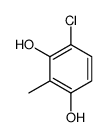 1,3-Benzenediol,4-chloro-2-methyl- Structure