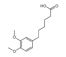 6-(3,4-dimethoxyphenyl)hexanoic acid Structure