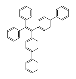 1-[2,2-diphenyl-1-(4-phenylphenyl)ethenyl]-4-phenyl-benzene Structure