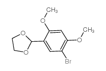 1-BROMO-2,4-DIMETHOXY-5-(1,3-DIOXOLAN-2-YL)BENZENE结构式