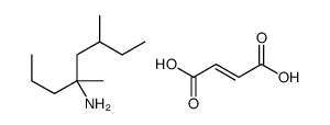 (E)-but-2-enedioic acid,4,6-dimethyloctan-4-amine Structure