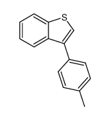 3-(4-methylphenyl)-1-benzothiophene Structure