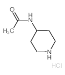 4-乙酰基氨基哌啶盐酸盐结构式