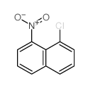 1-Chloro-8-nitronaphthalene Structure