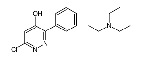 6-chloro-3-phenylpyridazin-4-ol, compound with triethylamine (1:1) picture