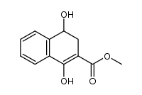 4-hydroxy-2-methoxycarbonyltetralone结构式