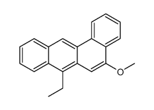 7-Ethyl-5-methoxybenz[a]anthracene structure