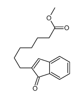 methyl 7-(1-oxoinden-2-yl)heptanoate Structure