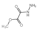 methyl hydrazino(oxo)acetate(SALTDATA: FREE) Structure