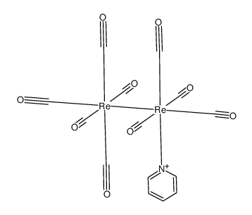 eq-dirhenium nonacarbonyl pyridine Structure