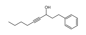 1-phenylnon-4-yn-3-ol Structure