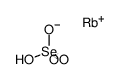 rubidium hydrogenselenate Structure