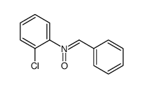 N-(2-chlorophenyl)-1-phenylmethanimine oxide Structure