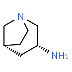 1-Azabicyclo[3.2.1]octan-3-amine,(3-exo)-(9CI)结构式