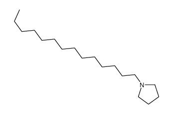 1-tetradecylpyrrolidine Structure