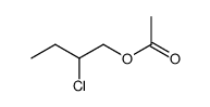 chloro-2 acetoxy-1 butane Structure