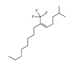 2-methyl-6-(trifluoromethyl)tetradec-5-ene结构式