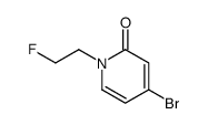 4-bromo-1-(2-fluoroethyl)pyridin-2-one图片