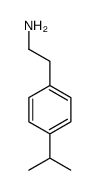 2-(4-Isopropylphenyl)Ethanamine structure