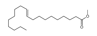 DELTA 10 TRANS NONADECENOIC ACID METHYL ESTER结构式