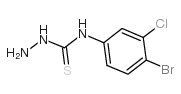 [(4-BROMO-3-CHLOROPHENYL)AMINO]HYDRAZINOMETHANE-1-THIONE picture