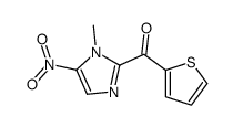 (1-methyl-5-nitroimidazol-2-yl)-thiophen-2-ylmethanone Structure