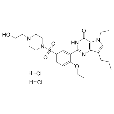 Mirodenafil (dihydrochloride) picture