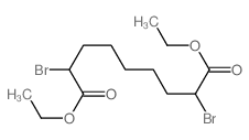 Nonanedioic acid,2,8-dibromo-, 1,9-diethyl ester Structure