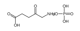 5-氨基酮戊酸磷酸盐结构式