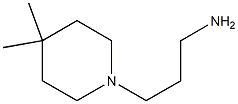 3-(4,4-dimethylpiperidin-1-yl)propan-1-amine Structure