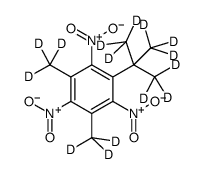 Musk xylene D15 Structure