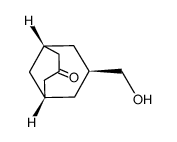 7α-hydroxymethylbicyclo<3.3.1>nonan-3-one Structure