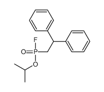 [2-[fluoro(propan-2-yloxy)phosphoryl]-1-phenylethyl]benzene Structure