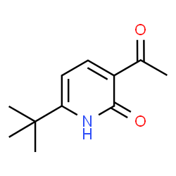 3-ACETYL-6-(TERT-BUTYL)-2(1H)-PYRIDINONE structure