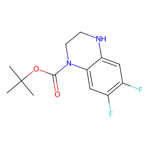 6,7-DIFLUORO-3,4-DIHYDRO-2H-QUINOXALINE-1-CARBOXYLIC ACID TERT-BUTYL ESTER picture