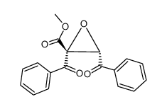 (2R,3S)-2,3-Dibenzoyl-oxirane-2-carboxylic acid methyl ester Structure