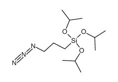 3-azidopropyltriisopropoxysilane结构式