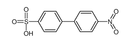 4'-NITRO-4-BIPHENYLSULFONIC ACID structure