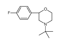 (2S)-4-tert-butyl-2-(4-fluorophenyl)morpholine Structure