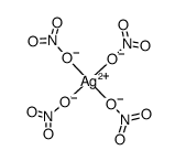 tetrakis(nitrooxy)argentate(II) Structure