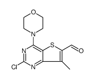 Thieno[3,2-d]pyrimidine-6-carboxaldehyde, 2-chloro-7-methyl-4-(4-morpholinyl)图片