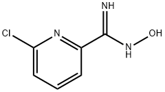 6-氯-N'-羟基吡啶-2-甲脒结构式